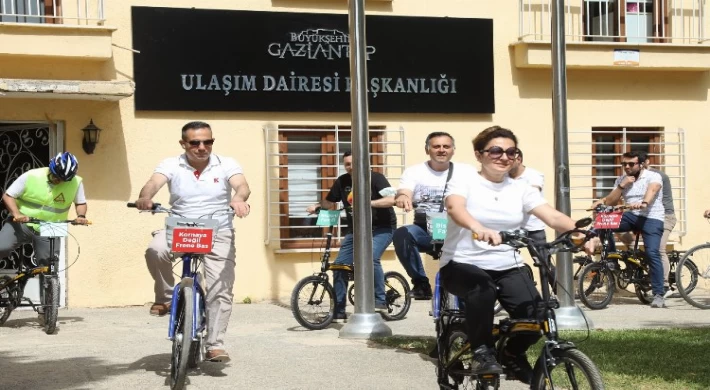 Gaziantep’te farkındalıklı pedal