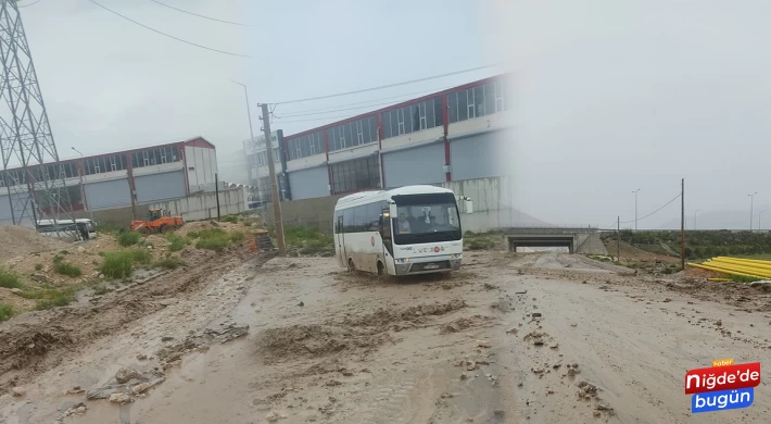 Niğde’de sel baskınları yaşandı