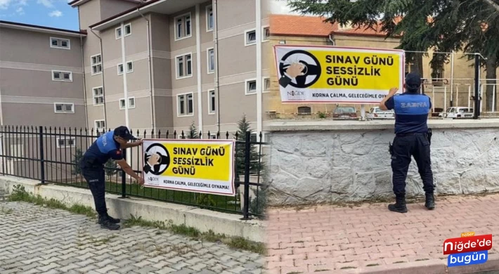 Zabıta Ekipleri Öğrencilerin Yanında