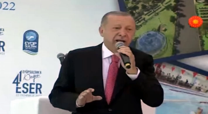 Cumhurbaşkanı Erdoğan’dan İstanbul Eyüpsultan’da 41 esere toplu açılış