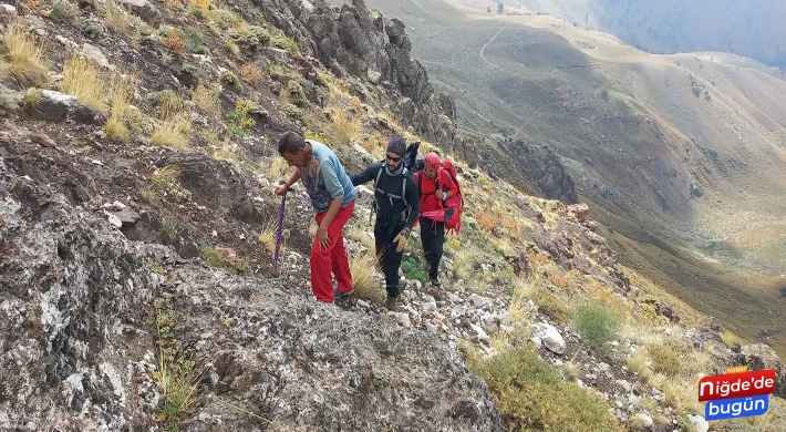 Aladağlar’da kaybolan dağcı kurtarıldı