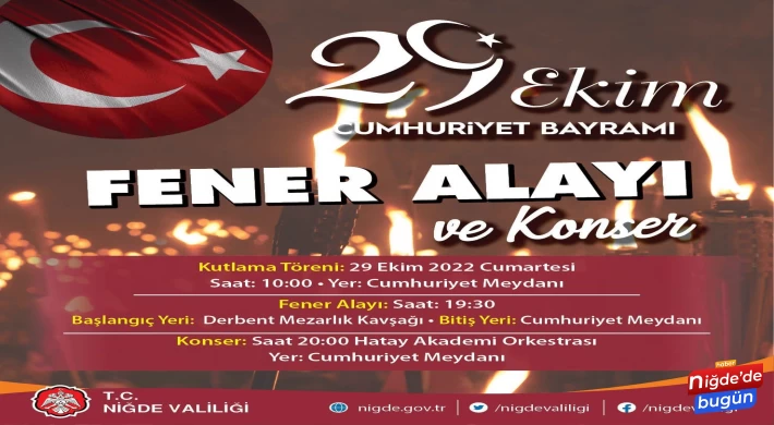 Cumhuriyet Bayramımızı Fener Alayı ve Hayat Akademi Orkestrası konseri ile kutluyacagiz.