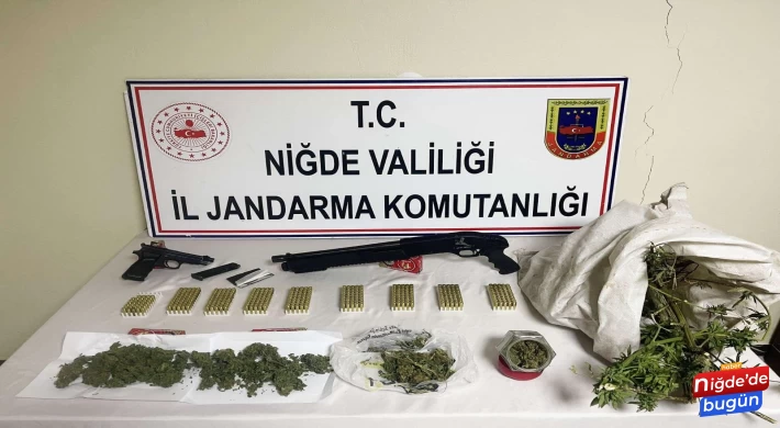 Jandarmanın uyuşturucu ile mücadelesi sürüyor