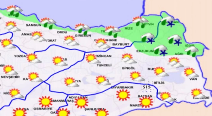 Meteoroloji’den karla karışık yağmur uyarısı