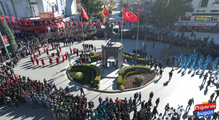 Niğde’de Cumhuriyet Bayramı Coşkuyla kutlandı