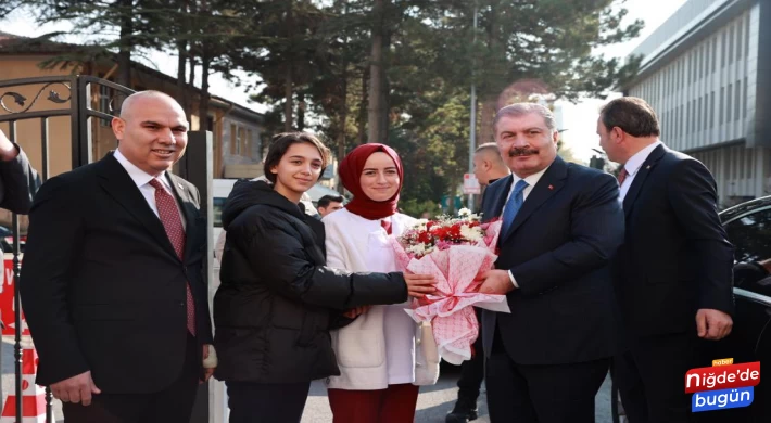 Sağlık Bakanı Dr. Fahrettin Koca Niğde'de