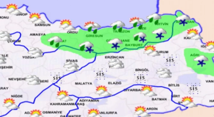 4 ile kar uyarısı! Türkiye’de bugün hava durumu nasıl olacak?