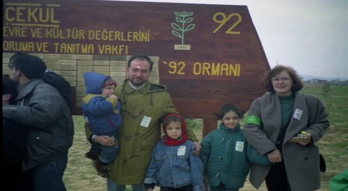 ÇEKÜL’ün 92 ormanı 30 yaşında