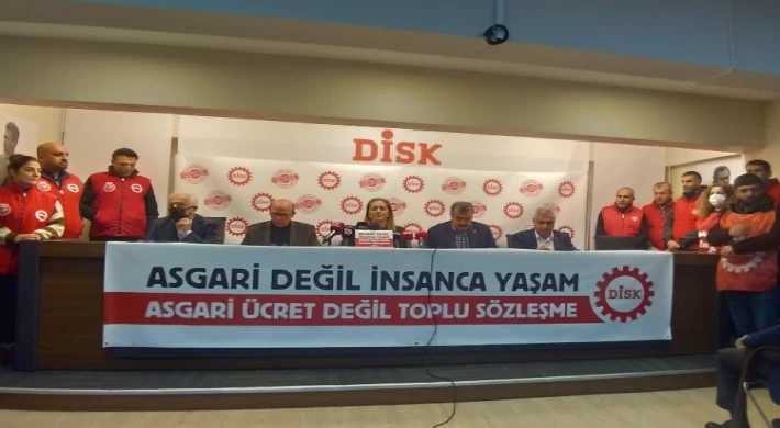 DİSK: ’Asgari’ 13 bin 200 olmalı!