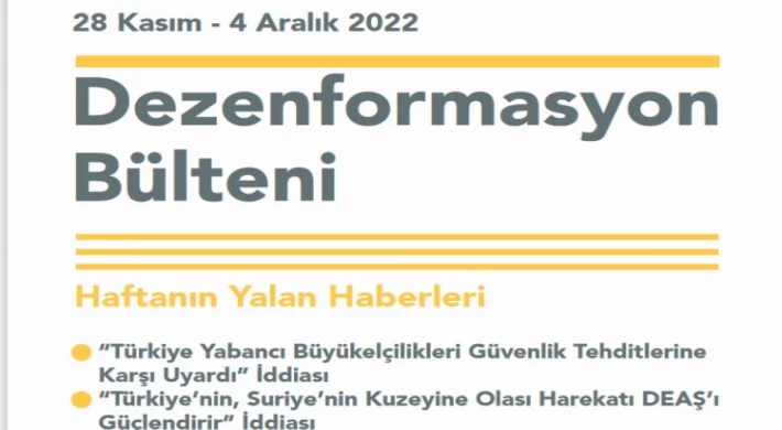 İletişim’den 9. Dezenformasyon Bülteni yayımlandı