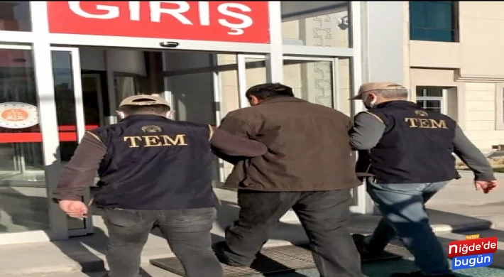 Niğde'de bir terör örgütü DEAŞ şüphelisi yakalandı