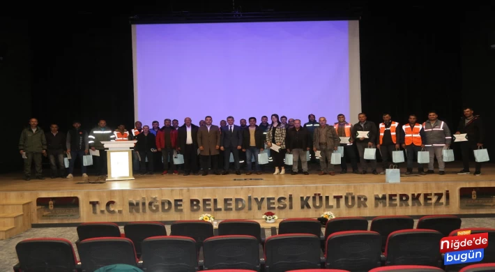 NİĞDE BELEDİYESİ TARAFINDAN BİYOSİDAL ÜRÜN UYGULAYICI EĞİTİMİ VERİLDİ