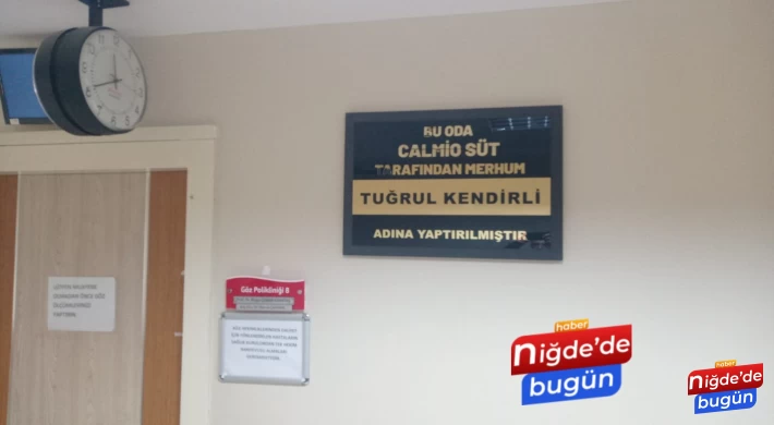 CALMİO'dan hastaneye anlamlı bağış 