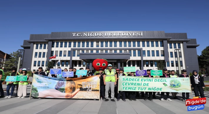 Niğde’de Dünya Çevre Temizlik Günü’nde farkındalık yapıldı