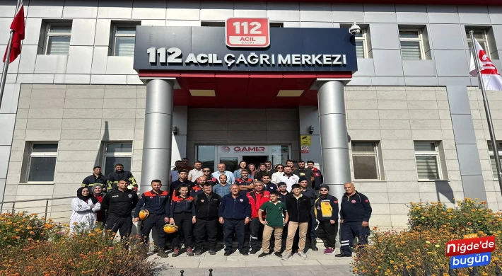 112 Acil Çağrı Merkezi’nde Veri Kurtarma Tatbikatı Yapıldı