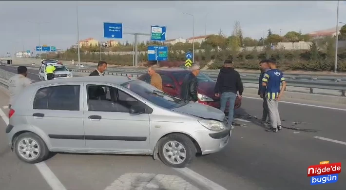 Niğde’de Trafik Kazası: 2 Yaralı