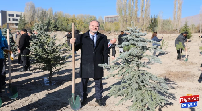 Niğde'de Yeşil Kampüs Çalışmaları Devam Ediyor