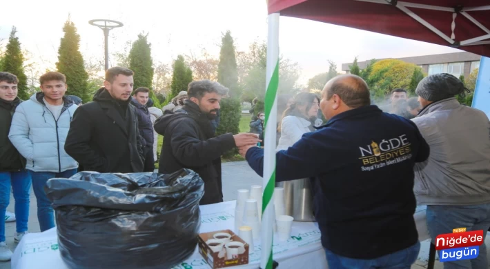 Vize Haftasında Çorbalar Niğde Belediyesi'nden