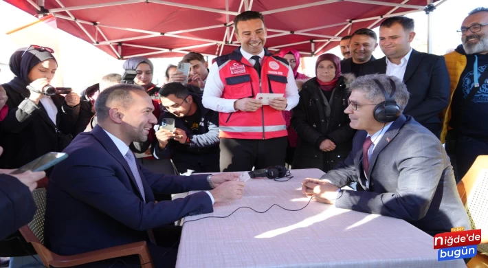 Niğde’de engelli parkurunda empati yaptılar