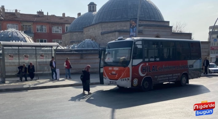 Bor Ve Çiftlik Minibüs Ücretlerine Zam Geldi