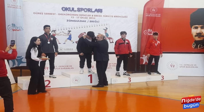 Niğdeli Sporcu Türkiye Şampiyonu Oldu