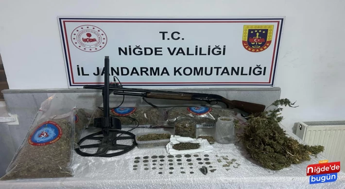 Ulukışla’da 5 kilo 240 gram esrar ele geçirildi