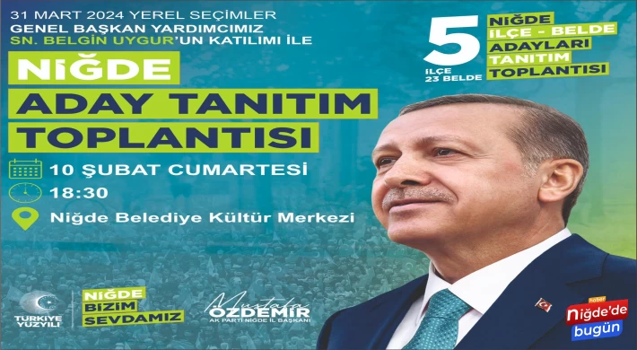 Ak Parti ilçe ve belde adaylarını yarın açıklayacak