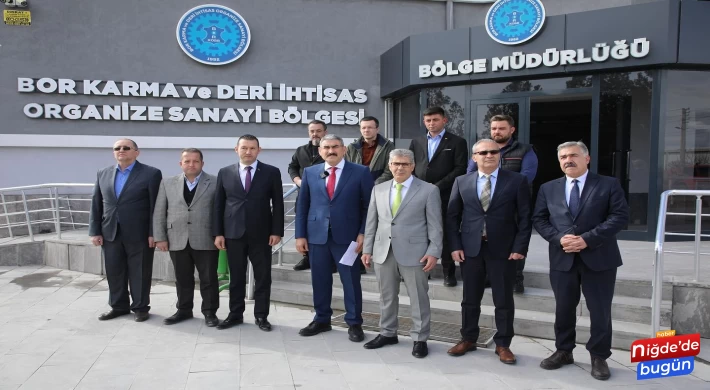 Vali Çelik, Bor OSB’ye Çok Ciddi Yatırım Talebi Var