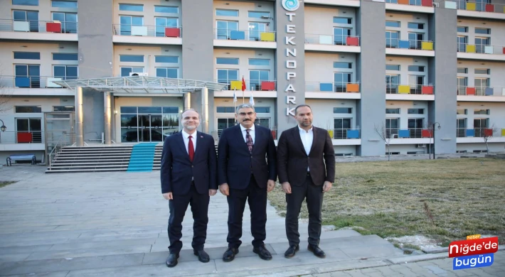 Niğde'nin Cevher'i Teknopark müjdesini verdi.