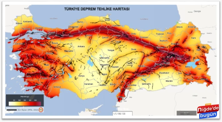 AFAD Şehirlerin Deprem Risk Analizlerini Yayınladı