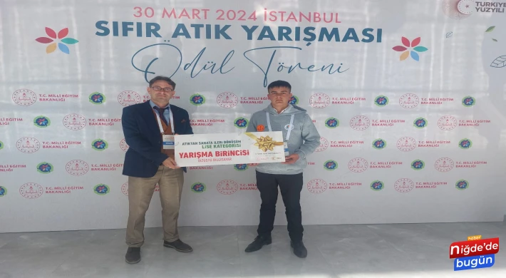 Yeşilgölcük Şehit Recep Tektaş Çok Programlı Anadolu Lisesi Türkiye Birincisi oldu