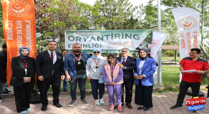 "Yönüm Aile, Yolum Doğa" Oryantiring Etkinliği Düzenlendi