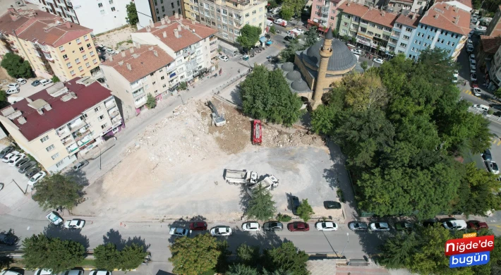 Dışarı Camii Otopark Ve Peyzaj Projesi’nde Yoğun Tempo