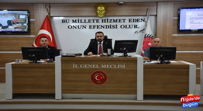 İl Genel Meclisinde İmar Planı Değişiklikleri Görüşüldü