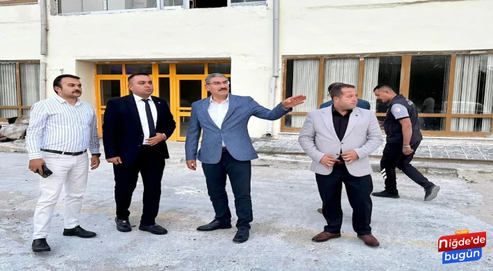 Milletvekili Ve Sağlık İl Müdürü Bor Devlet Hastanesinde