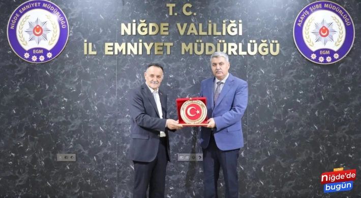 Yeşil Doğa Derneği'nden Niğde Emniyet Müdürü'ne Ziyaret