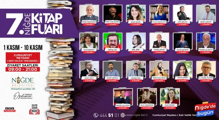 Niğde Kitap Fuarı Kapılarını Açıyor