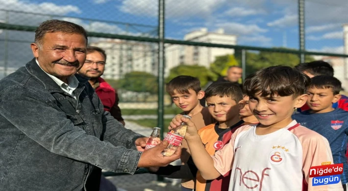 Niğde'de Gazozuna Maç Projesi Coşkulu Bir Şekilde Gerçekleşti