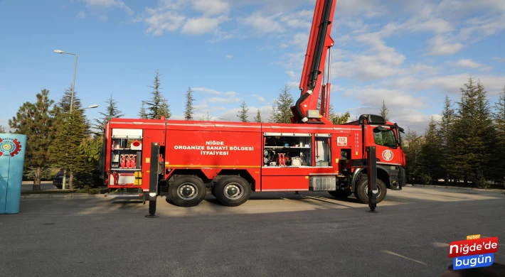 OSB’den Niğde Belediyesine İtfaiye Aracı