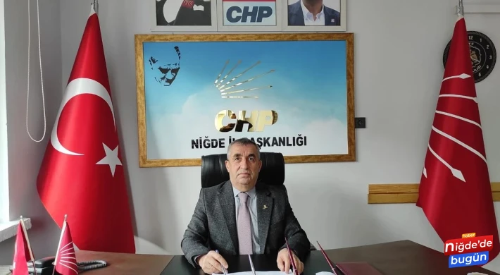 Niğde CHP’den Özgür Özel’e Tam Destek