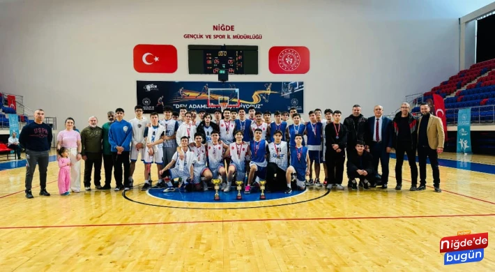 Okul Sporları Genç Erkekler Basketbol Müsabakaları Sona Erdi