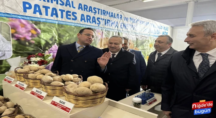 Patates Araştırma Enstitüsü Nevşehir'de ilgi odağı oldu