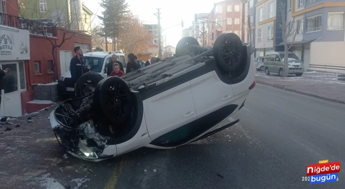 Niğde’de trafik kazası 1 yaralı