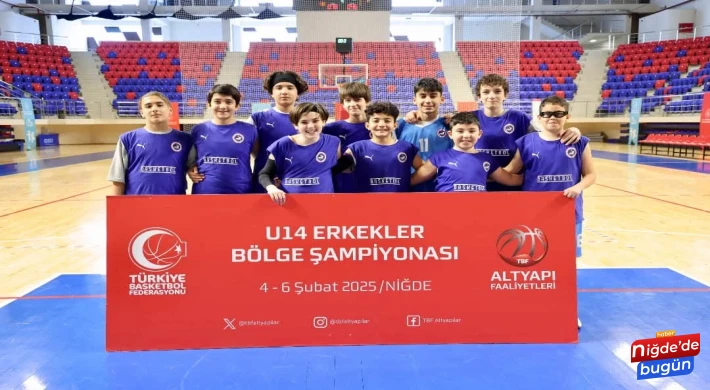 U14 Erkekler Basketbol Bölge Şampiyonası Niğde’de Başladı!