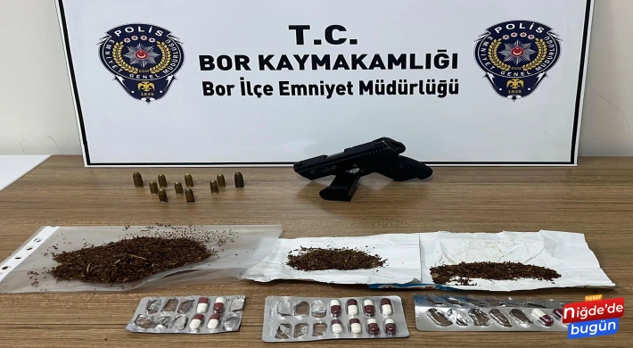 Bor İlçe Emniyet Müdürlüğünden Uyuşturucu Operasyonu, 3 Şüpheli Yakalandı