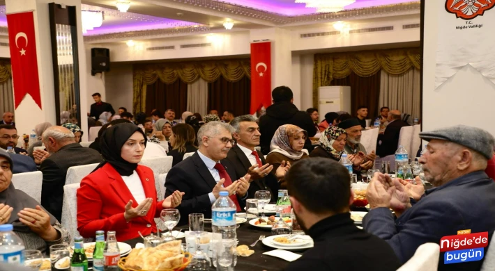 Vali Çelik, şehit aileleri ile iftar programında buluştu