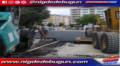 Öğretmenler Caddesi Tozdan Kurtuluyor