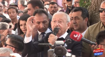 Cumhuriyet Halk Partisi Genel Başkanı Kemal Kılıçdaroğlu Niğdelilerle buluşmak ve grup toplantısını yapmak için Niğde’ye geldi.