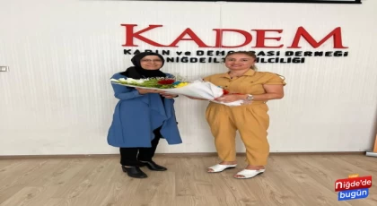 KADEM Niğde İl Başkanı Aynur Demirtaş oldu.