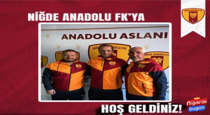 Niğde Anadolu FK'da Teknik Direktör Aytaç Ak Oldu